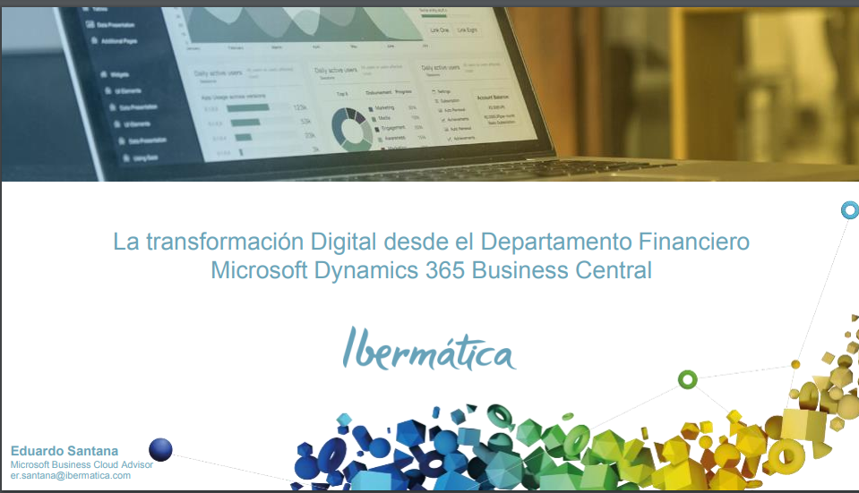 La transformación digital desde el departamento financiero-Microsoft Dynamics 365 Business Central-Finance and Operations