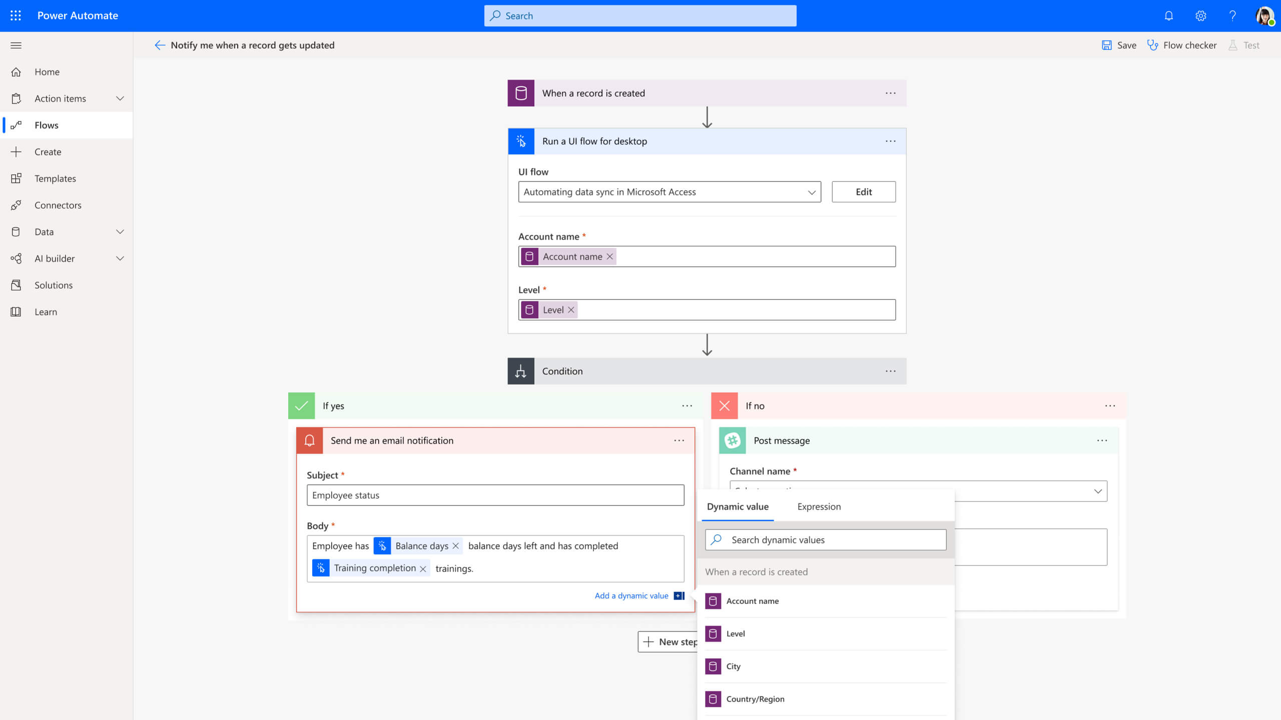 Microsoft Dynamics 365 Power Platform: Power Automate