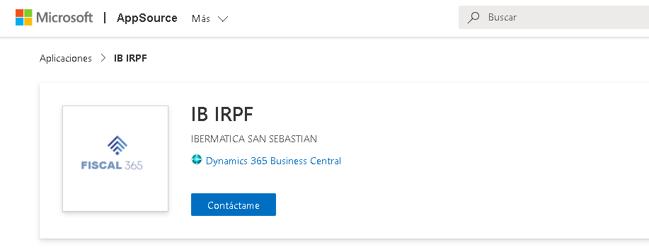 Imagen de la noticia IB IRPF: Retenciones fiscales  para Microsoft Dynamics ...