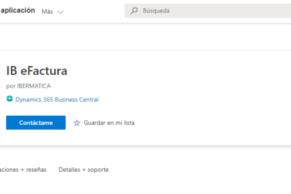 IB eFactura: Facturación  Electrónica para Microsoft Dynamics 365 Business Central