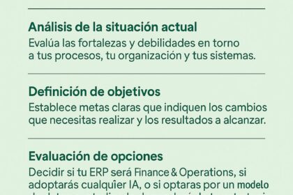 ¿Vas a cambiar tu ERP, implantar IA o redefinir tu modelo de datos?