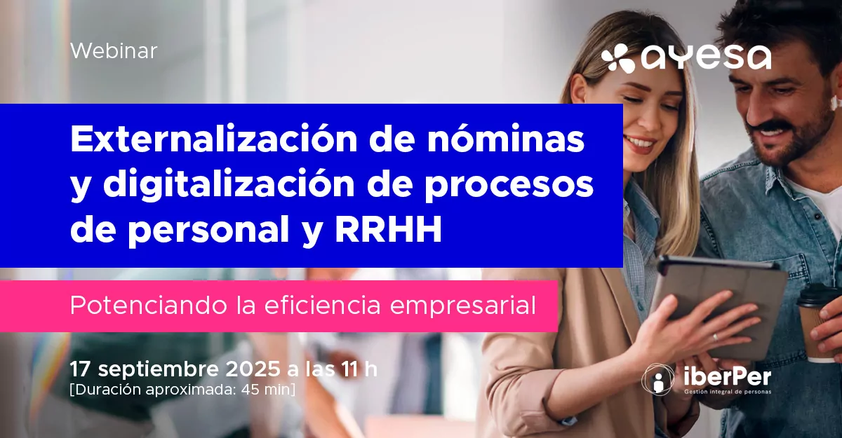 Externalización nóminas y digitalización RRHH
