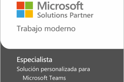 Hemos conseguido la especialización avanzada de Teams en Microsoft 365