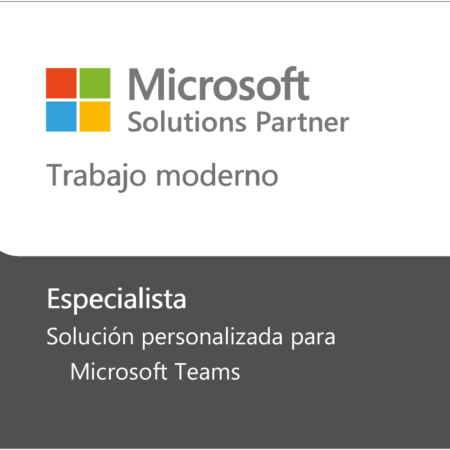 Hemos conseguido la especialización avanzada de Teams en Microsoft 365