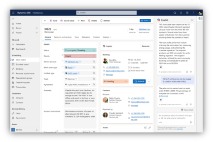 Copilot + Dynamics 365 Field Service: el tándem que revoluciona el servicio en campo