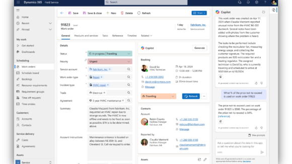 Copilot + Dynamics 365 Field Service: el tándem que revoluciona el servicio en campo