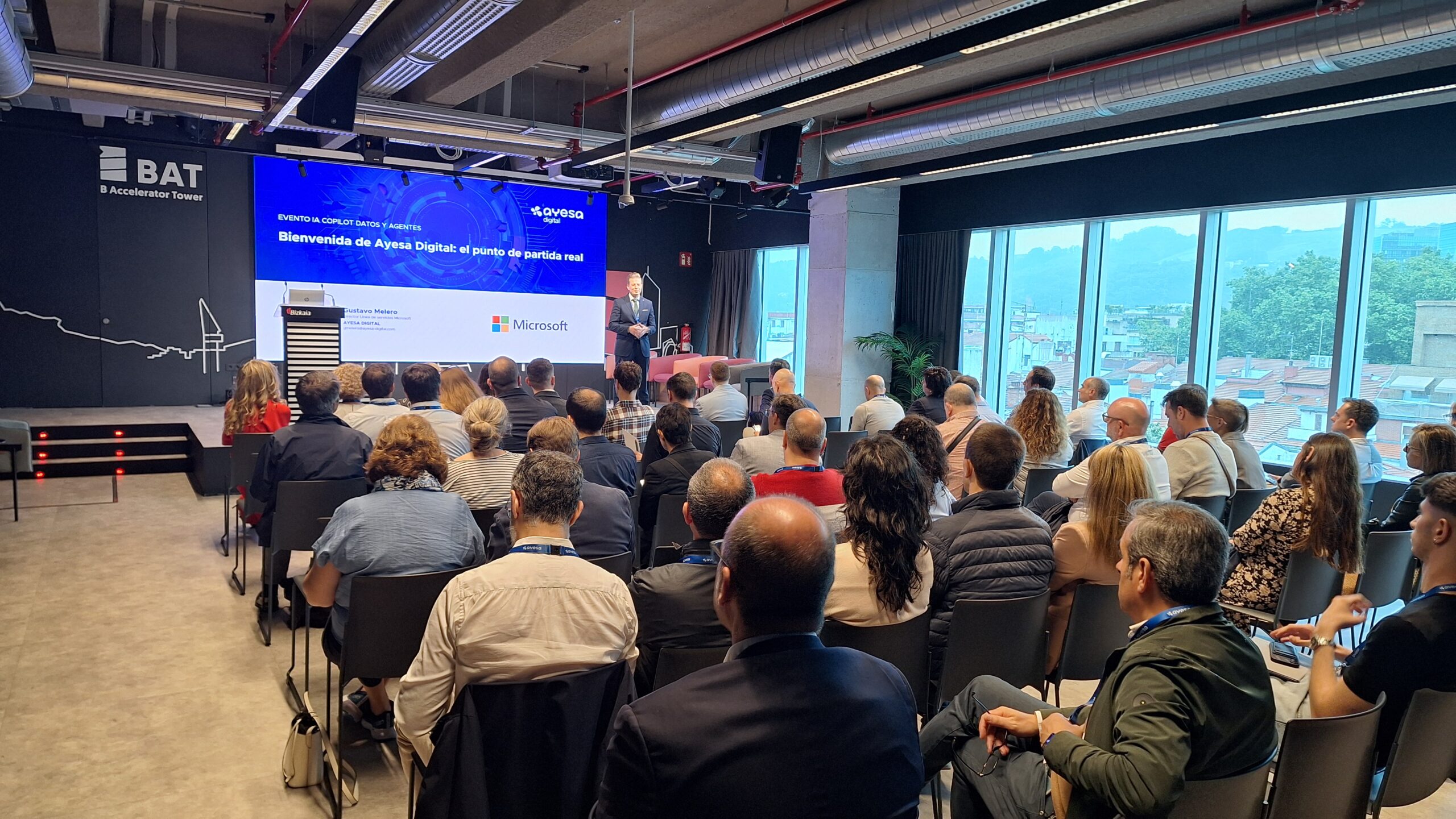 Apertura del evento IA Copilot datos y agentes en Bilbao